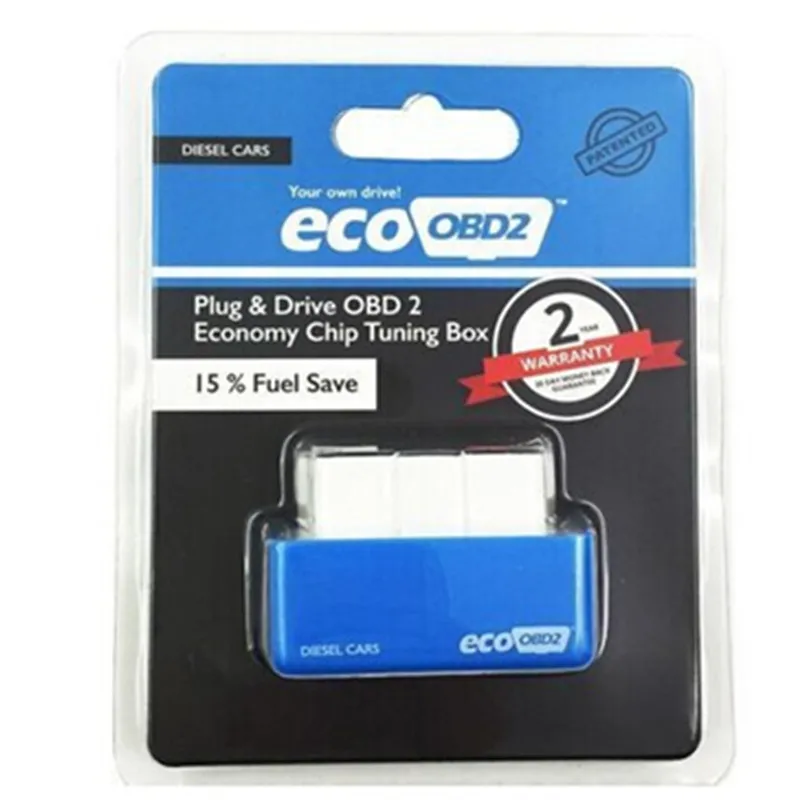 10 шт. A++ EcoOBD2/NitroOBD2 бензиновый штекер и производительность привода Eco OBD2 ECU чип блок настройки 15% экономии топлива больше мощности