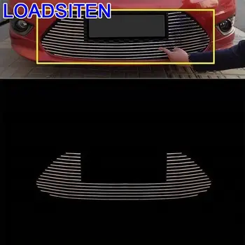 

Car Modified Automovil Auto Automobile Grille Exterior Bright Sequins Accessory Protecter Sticker Strip Trim 13 FOR Ford Focus