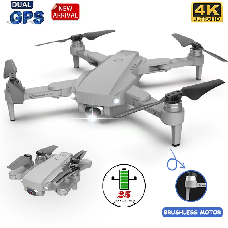 US $122.06 Lu1 Pro Gps Drone With Hd 4k Camera Professional 3000m Image Transmission Brushless Foldable Quadcopter Rc Dron Kids Gift