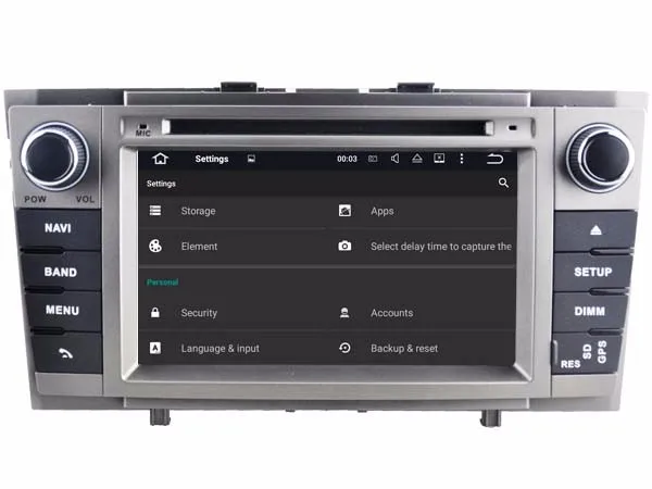 Четырехъядерный Android 9,0 автомобильный DVD gps радио навигация для Toyota Avensis 2009- с 4G/Wifi DVR OBD Зеркало Ссылка