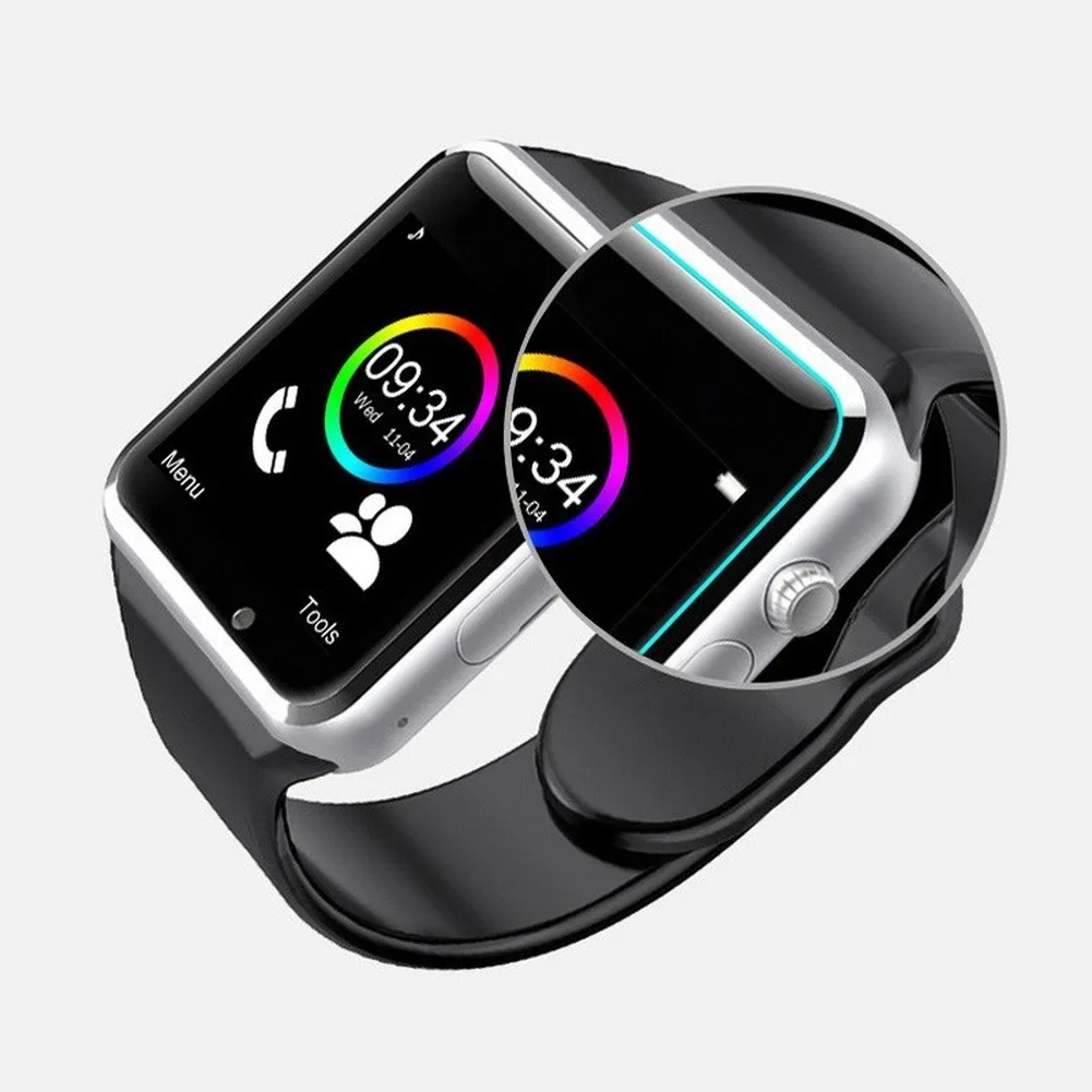 A1 Smart Watch Bluetooth WristWatch Sport Pedometer with SIM Card Passometer Camera Smartwatch For Android Better Than GT08 DZ09
