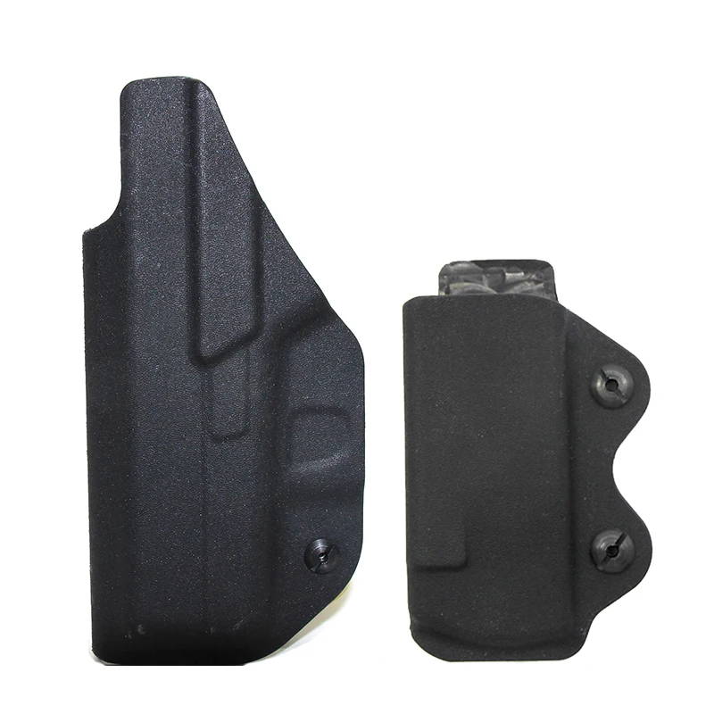 Тактический IWB Kydex кобуры для Glock 17 31 43 43x скрытый Airsoft кобура пистолета с 9 мм