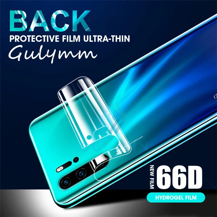66D закругленные края полное покрытие задняя пленка для huawei mate 20 30 P30 Lite Pro Honor 20 9X защита экрана Гидрогелевая пленка не стекло