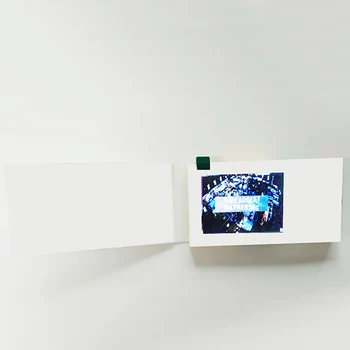 

customization 2.4 inch lcd video business card