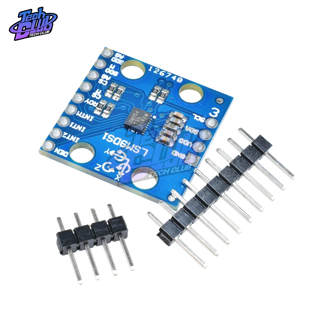 LSM9DS1 9-axis Сенсор Модуль Девять ось IMU гироскоп-Акселерометр магнитометр для Arduino