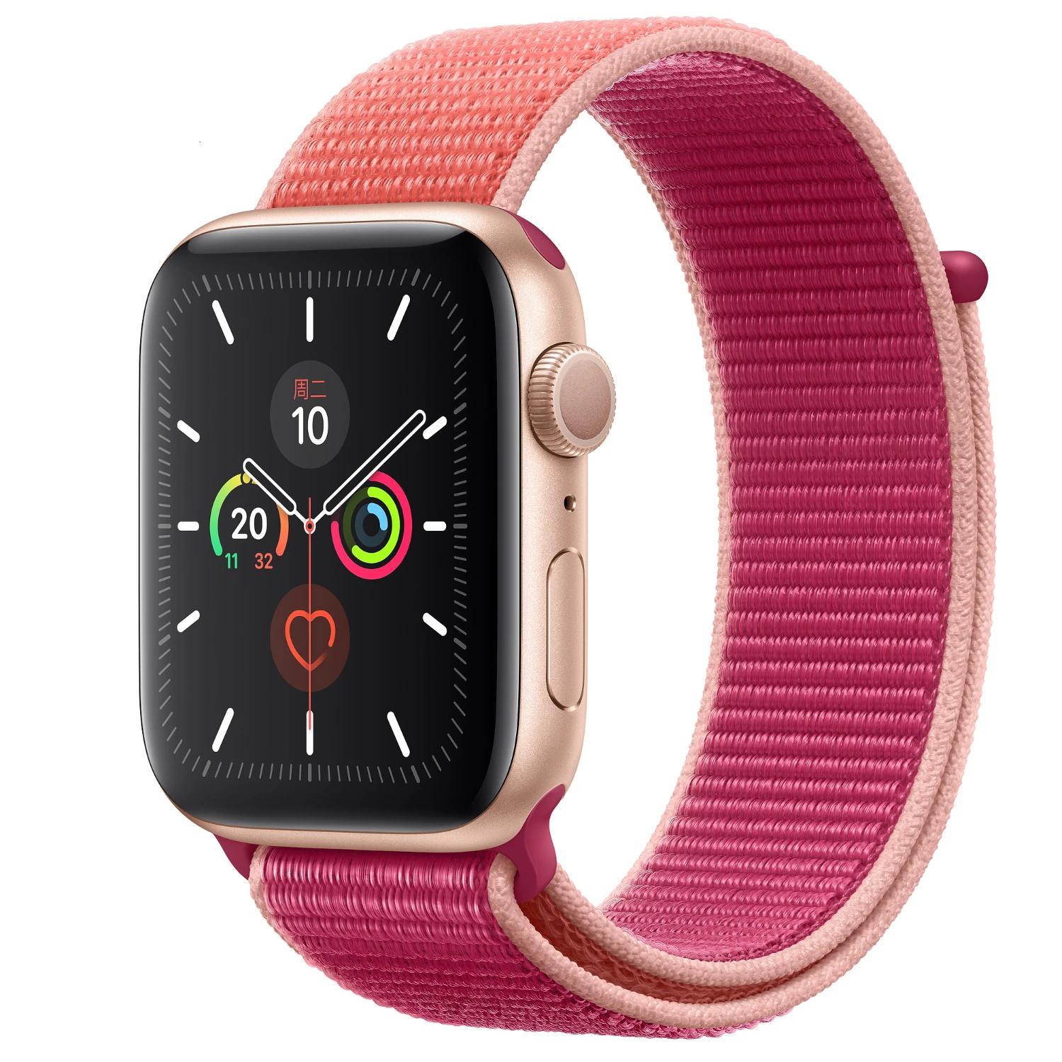 Pomegranate Нейлоновый ремешок для Apple Watch серии 5 42 мм iwatch 44 мм ремешок 38 мм 40 мм iwatch sreies 4 3 2 pulseira браслет ремешок для часов - Цвет ремешка: Pomegranate