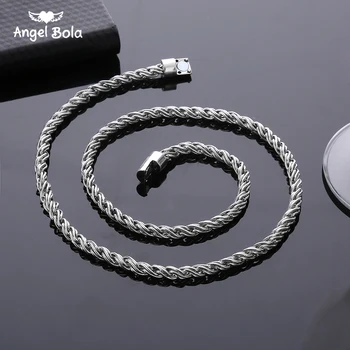 

Hot Sale Retail Wholesale Ancient Silver color Buddha Necklace Women Man Necklace Rope Chain Jewelry Accesory BN1231-5