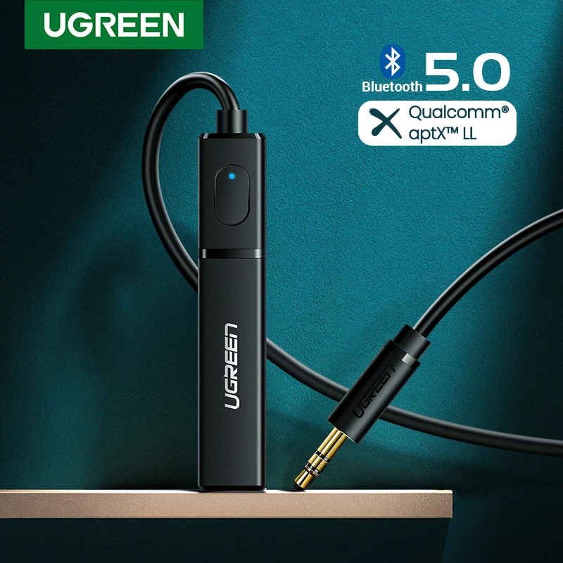 Ugreen Bluetooth Transmitter 5 0 TV Headphone PC PS4 aptX LL 3 5mm Aux SPDIF 3 5 Jack Optical Audio Music Bluetooth 5 0 Adapter