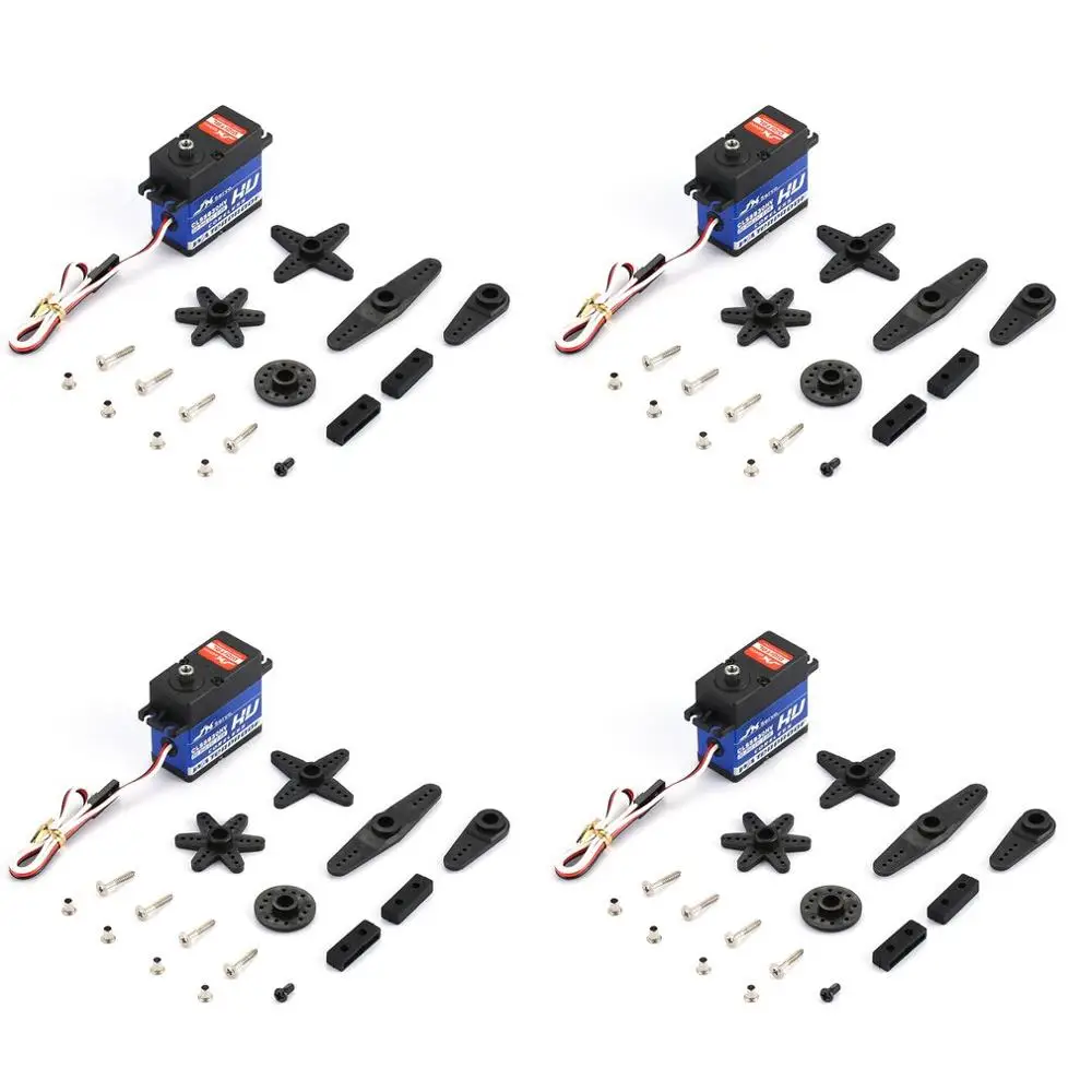 

4PCS JX CLS5830HV Waterproof Metal Gear Coreless Digital Servo 30.3kg High Torque for RC Remote Control Car Boat Robot Model