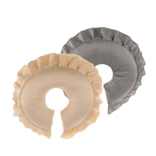 2pcs Beauty Salon Soft SPA Massage Table Bed Face Cradle Pillow Neck Head Cushion Pad with Removable Washable Cover