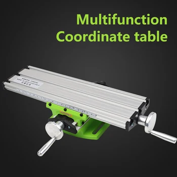 

Newone Miniature precision multifunction Milling Machine Bench drill Vise worktable X Y-axis adjustment Coordinate table