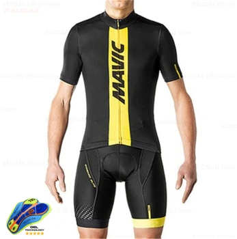 

Cycling Jersey 2020 Pro Team Mavic Ropa Ciclismo Hombre Summer Short Sleeve Jerseys Cycling Clothing Triathlon Bib Shorts Suit