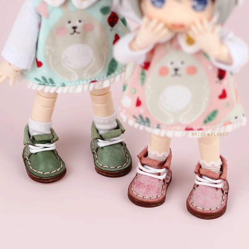 Ob11 schuhe 1/12 bjd schuhe Italienische handgemachte vieh schuhe holala stiefel für body9,GSC,DDF,YMY,obitsu 11,molly Puppe Zubehör – Detail 2