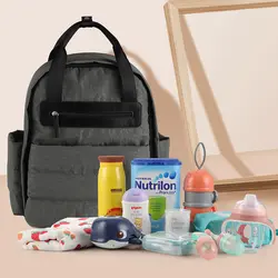 Для мам через плечо сумка Портативный Нейлон многофункциональная вместительная Водонепроницаемая матери и ребенка рюкзак Материнство