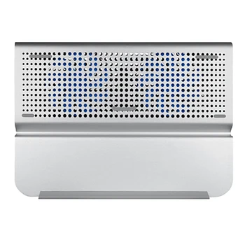 

Laptop Cooler, Aluminum, Two Fans, Foldable, High-Performance Notebook Cooler for Laptops Within 17 Inches