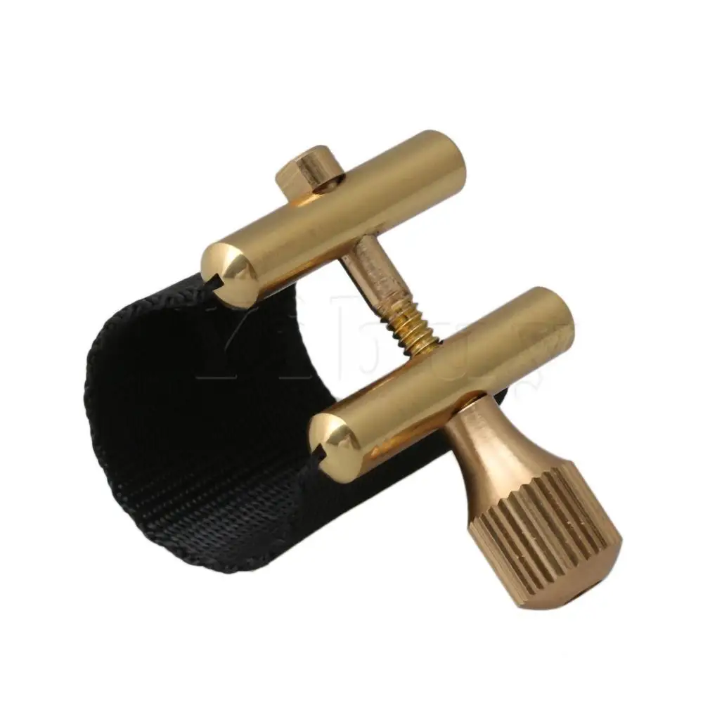 Yibuy альт саксофон мундштук ligature крепеж аксессуар металлическая головка