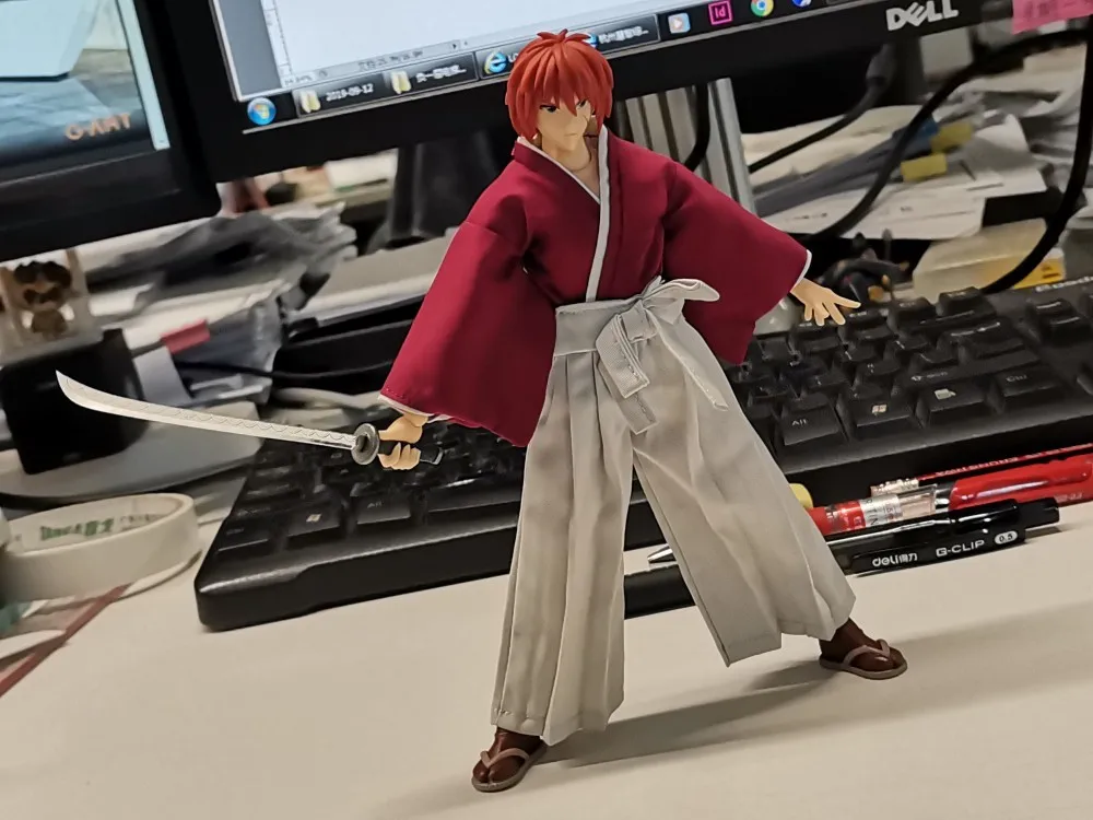 Dasin GT Модель 6 дюймов фигурка аниме rurouni kenshin HIMURA KENSHIN ND047