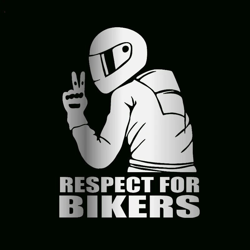 Adesivo Respect for Bikers BMW 330