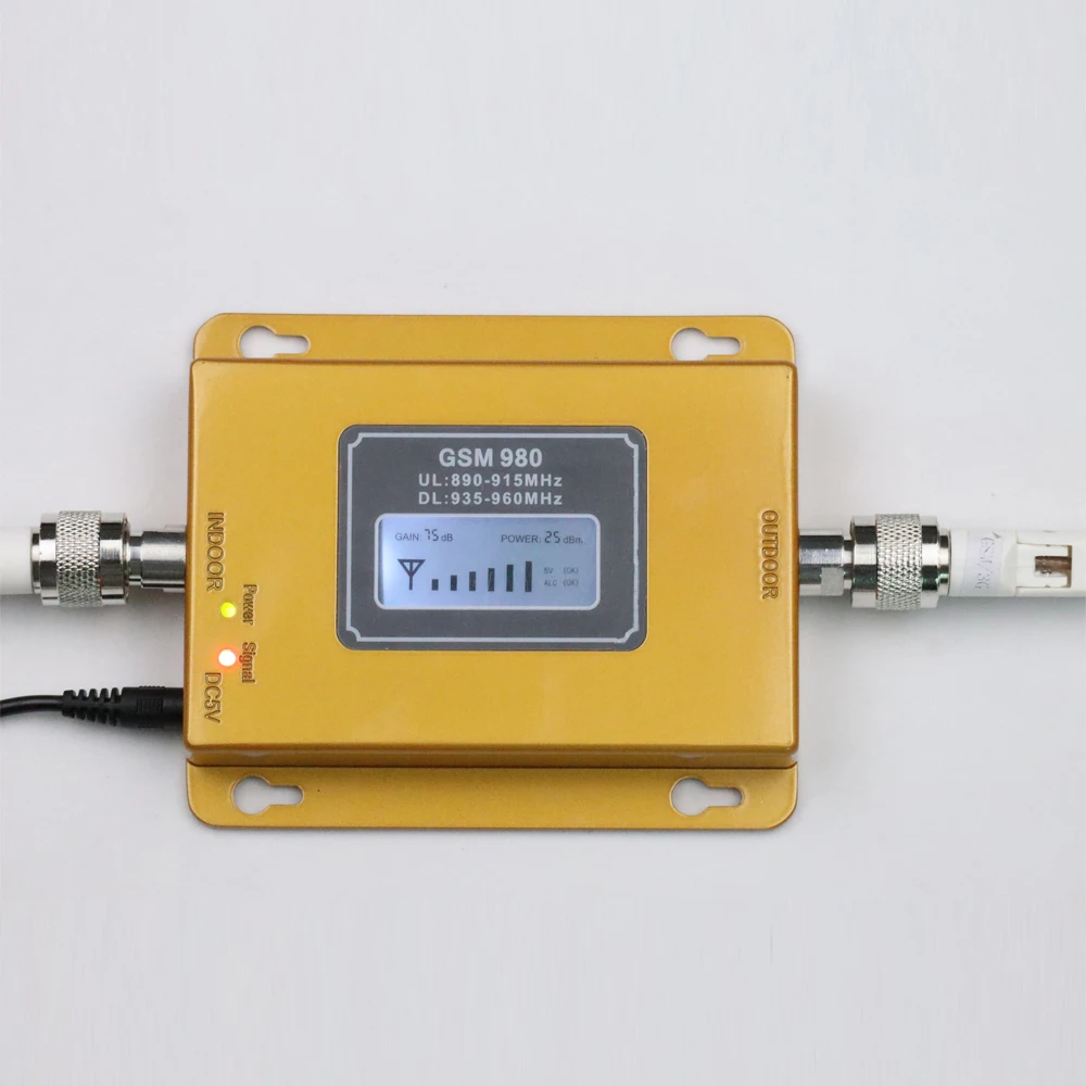 ZQTMAX GSM повторитель 2g усилитель сигнала сотового телефона 900 МГц диапазон 8 высокая мощность 70 дБ