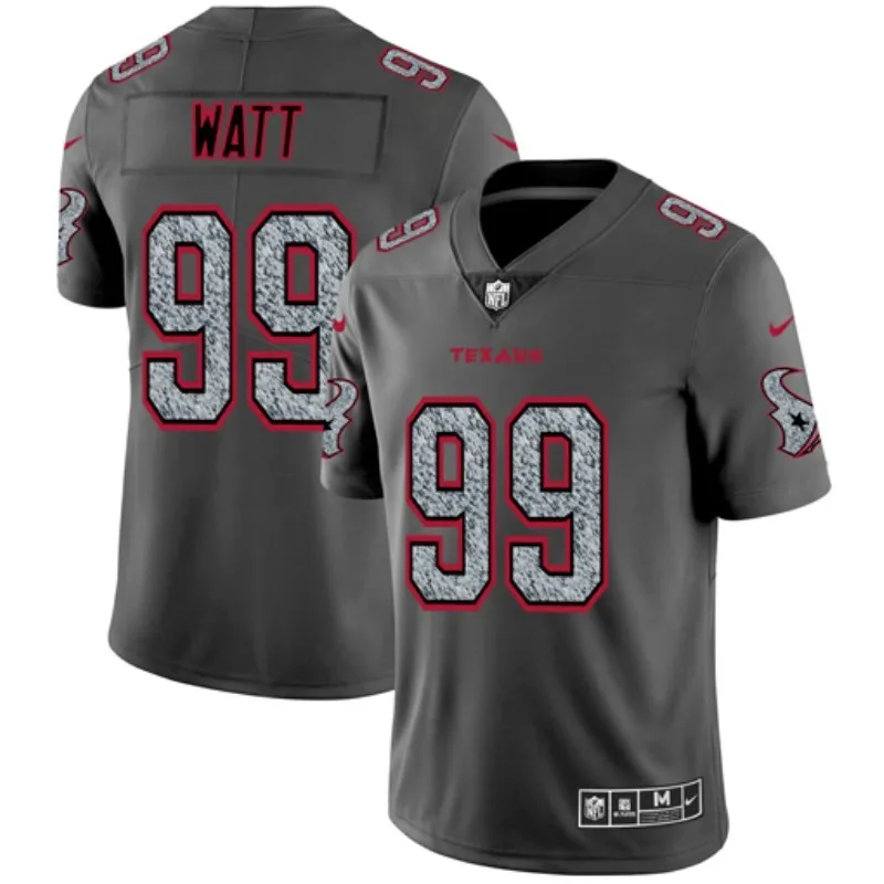 AS PICTURE Сшитые мужчины Хьюстон Deshaun Watson JJ Watt DeAndre Hopkins Vapor Untouchable Limited Jersey - Цвет: AS PICTURE