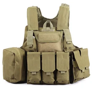 As shiwn-1 Camouflage Hunting Military Tactical Vest Amphibious Battle Combat Airsoft Molle Bullet Assault Plate Carrier Vest 11 Colors - Цвет: As shiwn-1