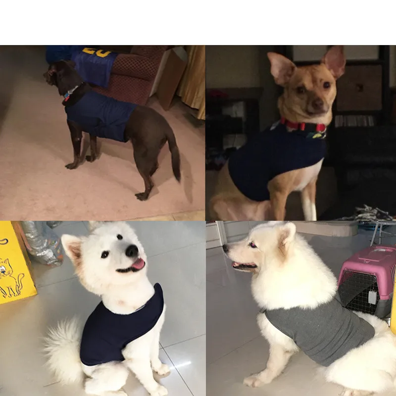 Pet душевная укупорочная Одежда для собак тревога Успокаивающая куртка для собак Защита тела Уход за здоровым щенком одежда для домашних животных