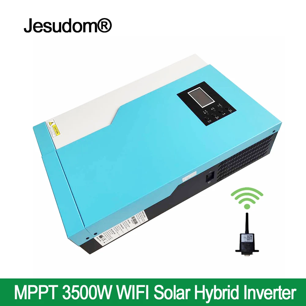 3.5KW High Voltage Inverter 24V100A MPPT Solar Charger Controller 3500W 220V On-Off Grid Converter Pure Sine Wave | Обустройство дома