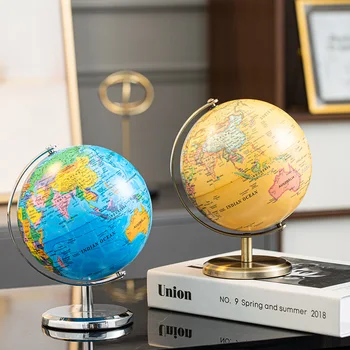 Retro World Map Globe 2