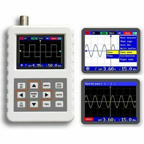 

ADS2050H Handheld Oscilloscope High Precision 5MHz Bandwidth 20M Sampling