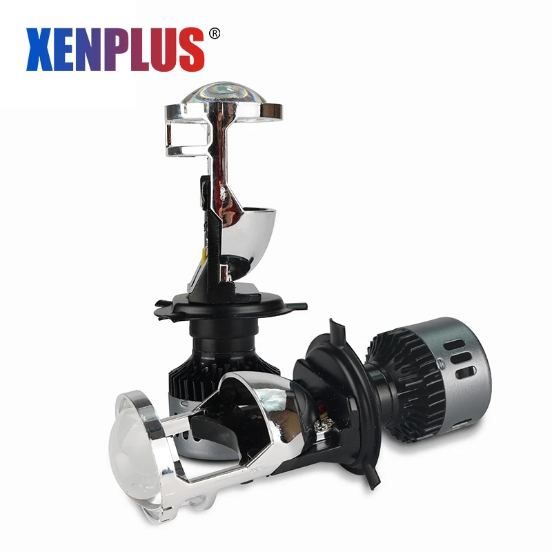 XENPLUS LED H4 H7 H11 H8 H9 9005 9006 Lens Auto Car Headlight Bulbs 72W 8000LM 6500K Clear Cut-off Line Head Lamp Fog Lights | Автомобили