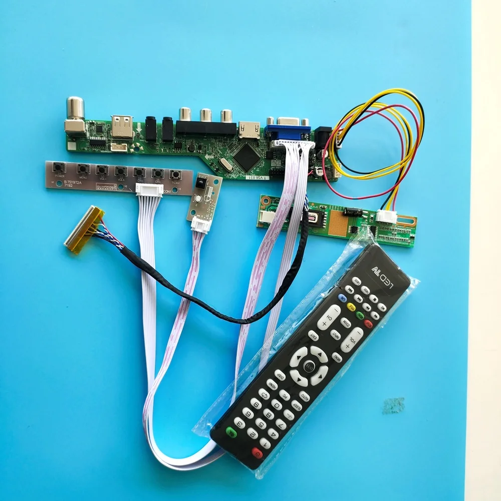 

Комплект для TD170WGCA1 1280x1024 Audio Remote Monitor HDMI Screen Controller Board Display TV Panel AV LCD LVDS VGA USB светодиодный 17"