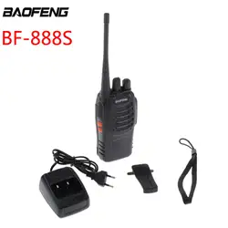 Baofeng BF-888S Портативная радиостанция BF888s UHF/VHF 5 Вт BF 888S Comunicador передатчик приемопередатчик радио набор