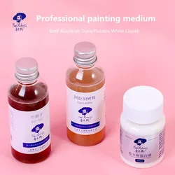 Rubens – peinture professionnelle, Agent moyen d'aquarelle, liquide de blanchiment/gomme arabe/pour les beaux Arts, la Bile de bœuf augmente le lustre 