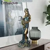 ERMAKOVA  Large Size Resin Blinded Greek Wealth Goddess Figurine Plouto Lucky Fortune Sculpture Office Gift Home Decor ► Photo 3/6