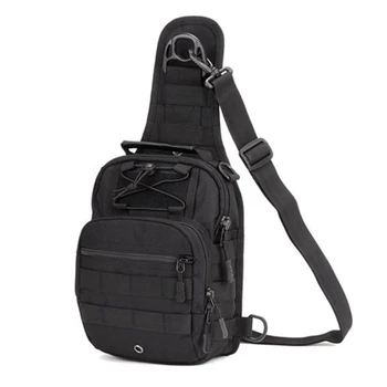 

Protector Plus Men's Chest Bag Backpack Shoulder Sling Fishing Bag Travel Camping Backpack