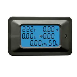 Moniteur numérique LCD multifonction 110/250, P06S 20A P06S 100A V, avec processeur ARM, tension, compteur de puissance 