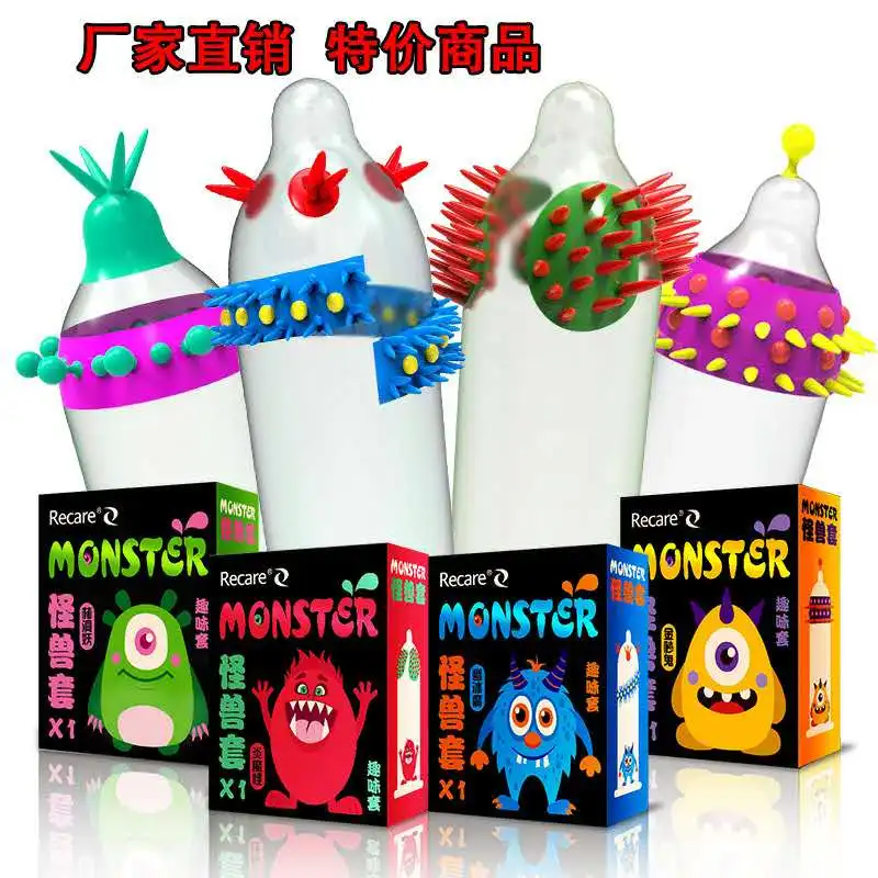 Stab Sleeve Condom Interest Passion Male And Female Family Planning Sexual Products Pattern Cheap Penis Extender Sex Game | Красота и