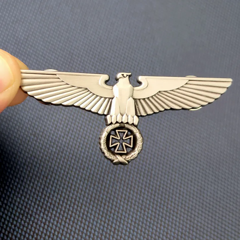 WWII German Army Eagle Medal Enamel Brooch Pins Metal Badges Lapel Pin