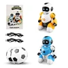 Smart Intelligent Play Football Robot Remote Control RC Soccer robot with Singing Dancing Football Programming 2pcs robot battle 6