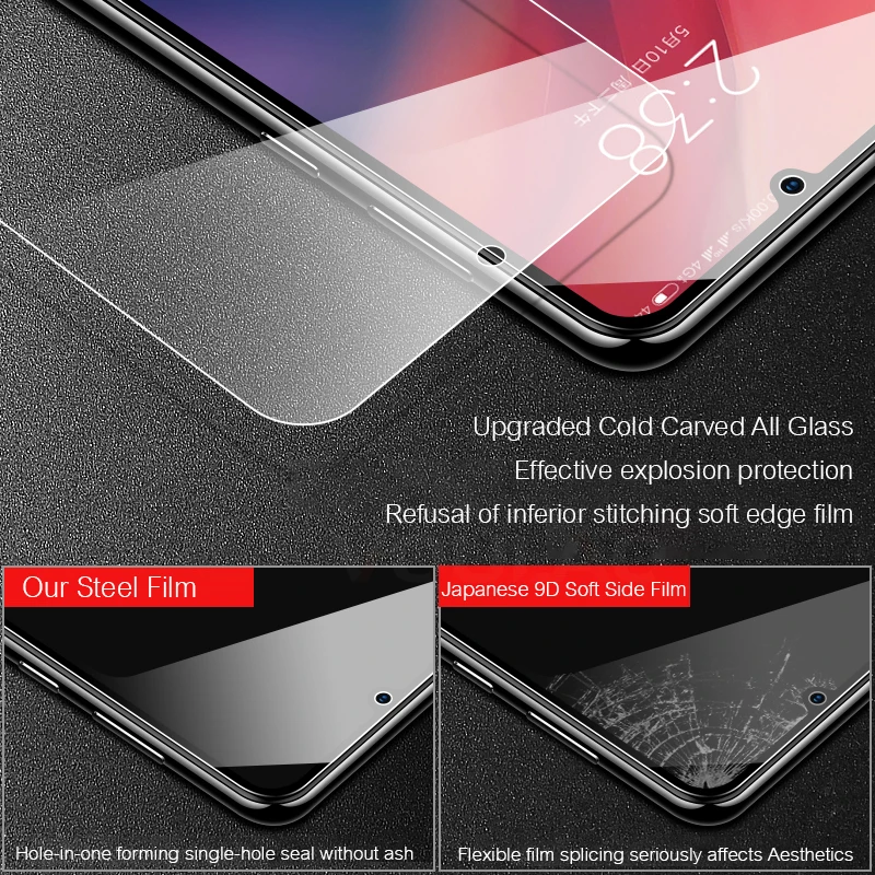 Закаленное стекло для Xiaomi Redmi 7A, безопасная защита экрана, объектив для камеры, Защитное стекло для Note 7 Redmi 8A Note 7 8 Pro, стеклянная пленка