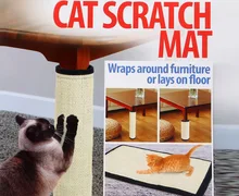 Alfombrilla para rascar gatos, alfombrilla protectora de Sisal Natural para gatos, almohadillas protectoras para pies, Almohadillas protectoras para árboles y gatos(China)