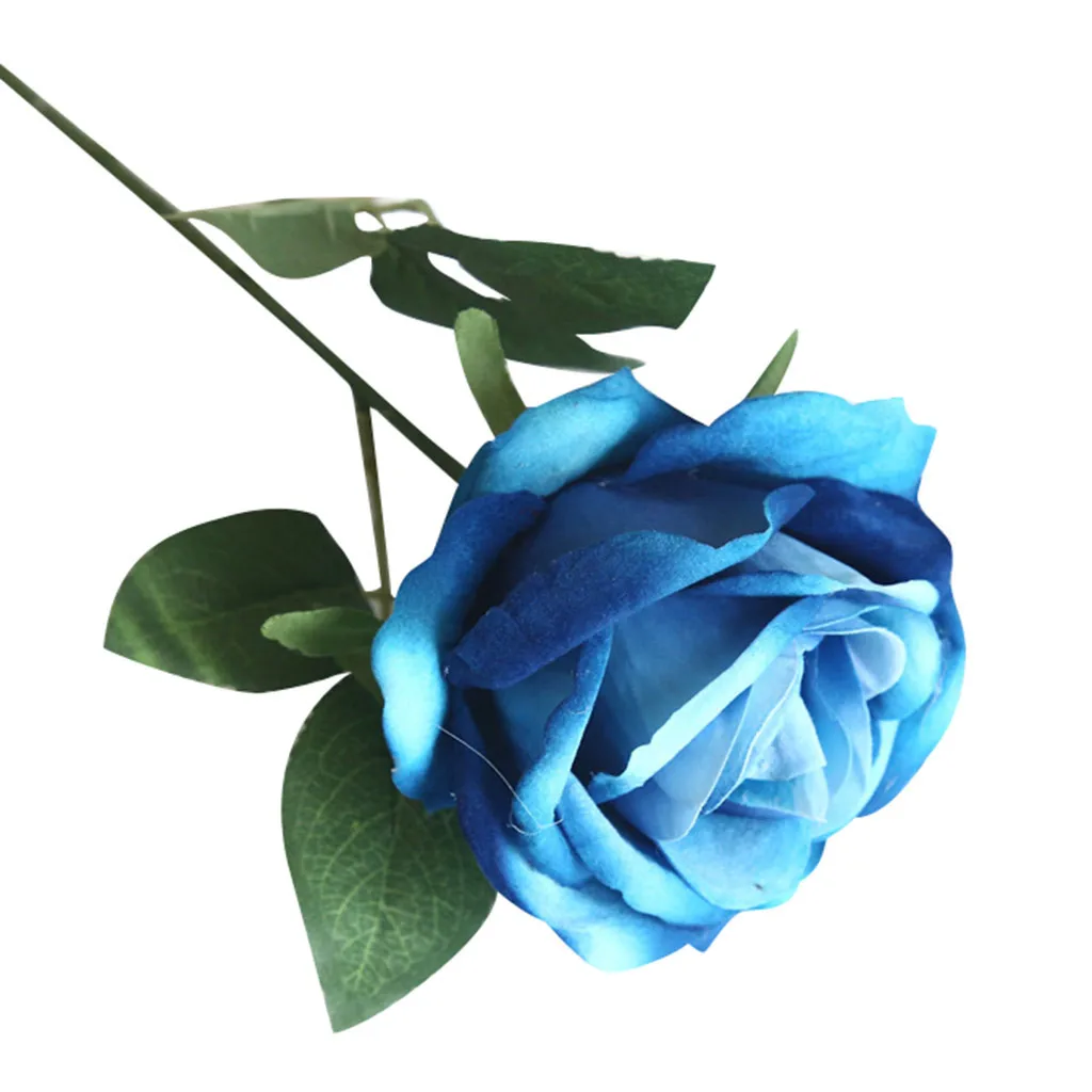 1 ramo artificiales de boda hortencia boda familious fiesta de cumpleagnos agno Nuevo San Valentina Decoracion Цветочные - Цвет: Синий