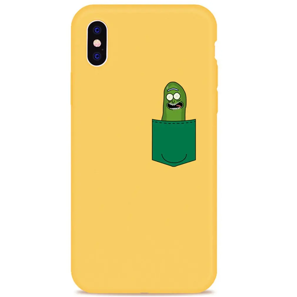 Phone Case Cartnoon Animals Shatter-resistant Soft Shell Cellphone Protection Car Vehicle Mobile Accessories |