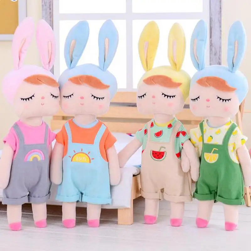 

Rabbit Cute Princess Dress Replaceable Doll Girl's Toy Doll Angela Doll Children's Birthday Gift Plush Toy