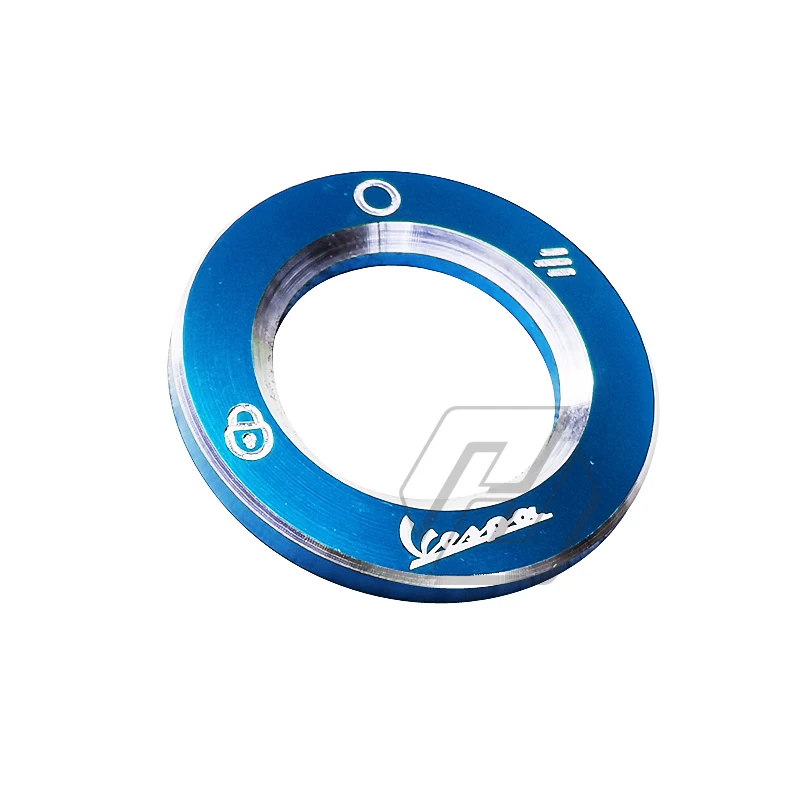 Чехол для Руля Мотоцикла с отделкой для piaggio Vespa LX S ET4 GTS GTV 50 125 150 250 300 300ie Sport - Цвет: Небесно-голубой