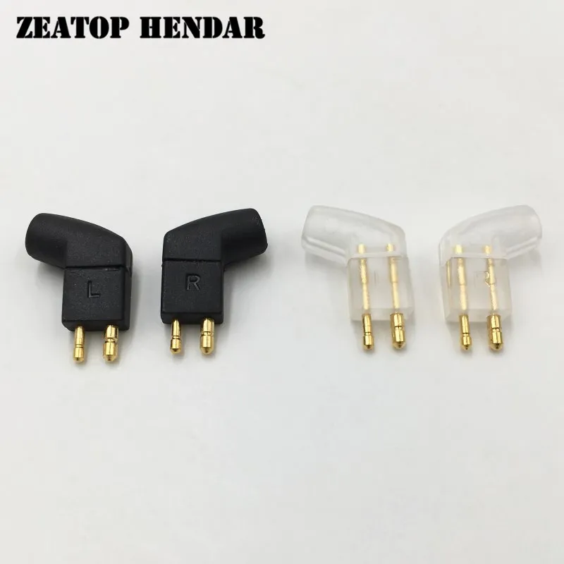 5 пар штырьковых разъемов для наушников FitEar MH334 MH335DW / NH205 togo334P F111 позолоченный 2