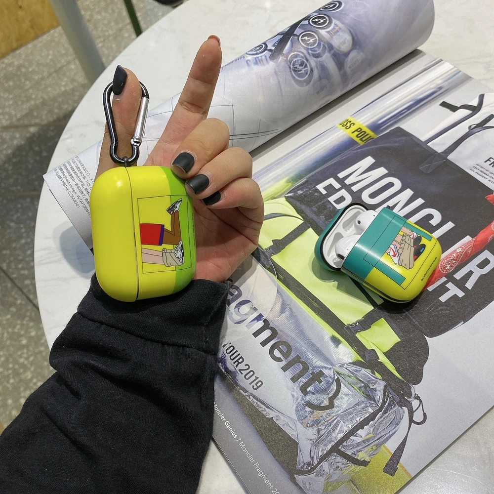 Милый чехол для Airpods Pro, беспроводной чехол с Bluetooth для apple airpod Pro 3, силиконовый чехол, чехол для Air