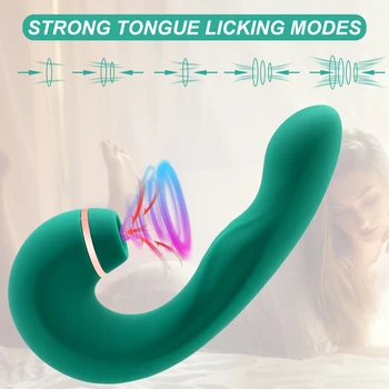 Multi Mode Silicone Nipple Sucking Vibrator Sucker Clitoris Stimulator G Spot Massage Vagina Dildos For Women Sex Toy For Couple 3