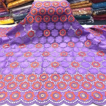 

5 yards New arrival african Bazin riche fabric with beads embroidery lace / basin riche dress material Nigerian 4L071902