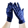 Women Short Velvet Full Finger Gloves Shiny Solid Color Female Gown Opera Banquet Dress Party Dance Elastic Stretchy Mittens ► Photo 3/6